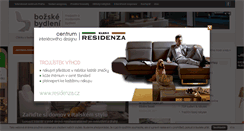 Desktop Screenshot of bozskebydleni.cz